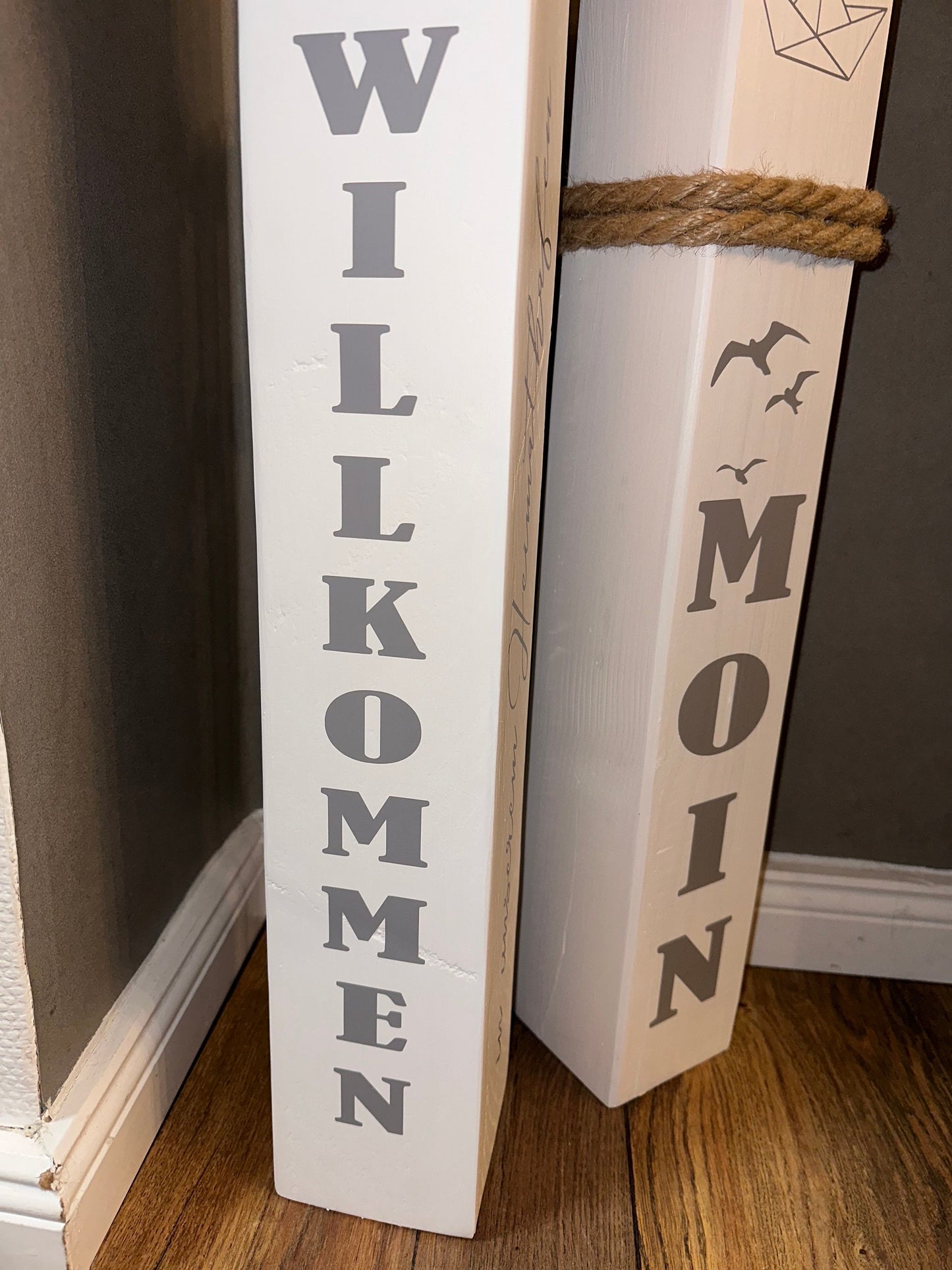 Nautical Piling Coastal Dock Set of 2 Pier Post Nautical Garden Post Sailboat Yard Stake Bollard Sailors Gifts Maritime Beach House Decor