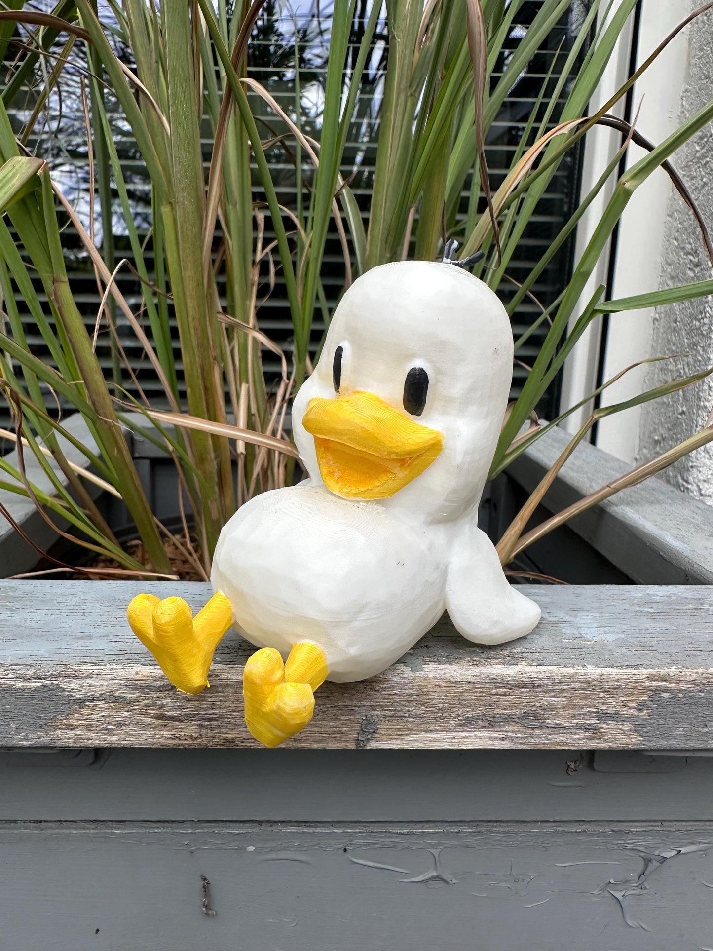 Möwenfigur handbemalt – 3D-gedruckte Figur nach eigenem Design | Maritime Küstendeko & Geschenkidee für Weihnachten und Strandhaus