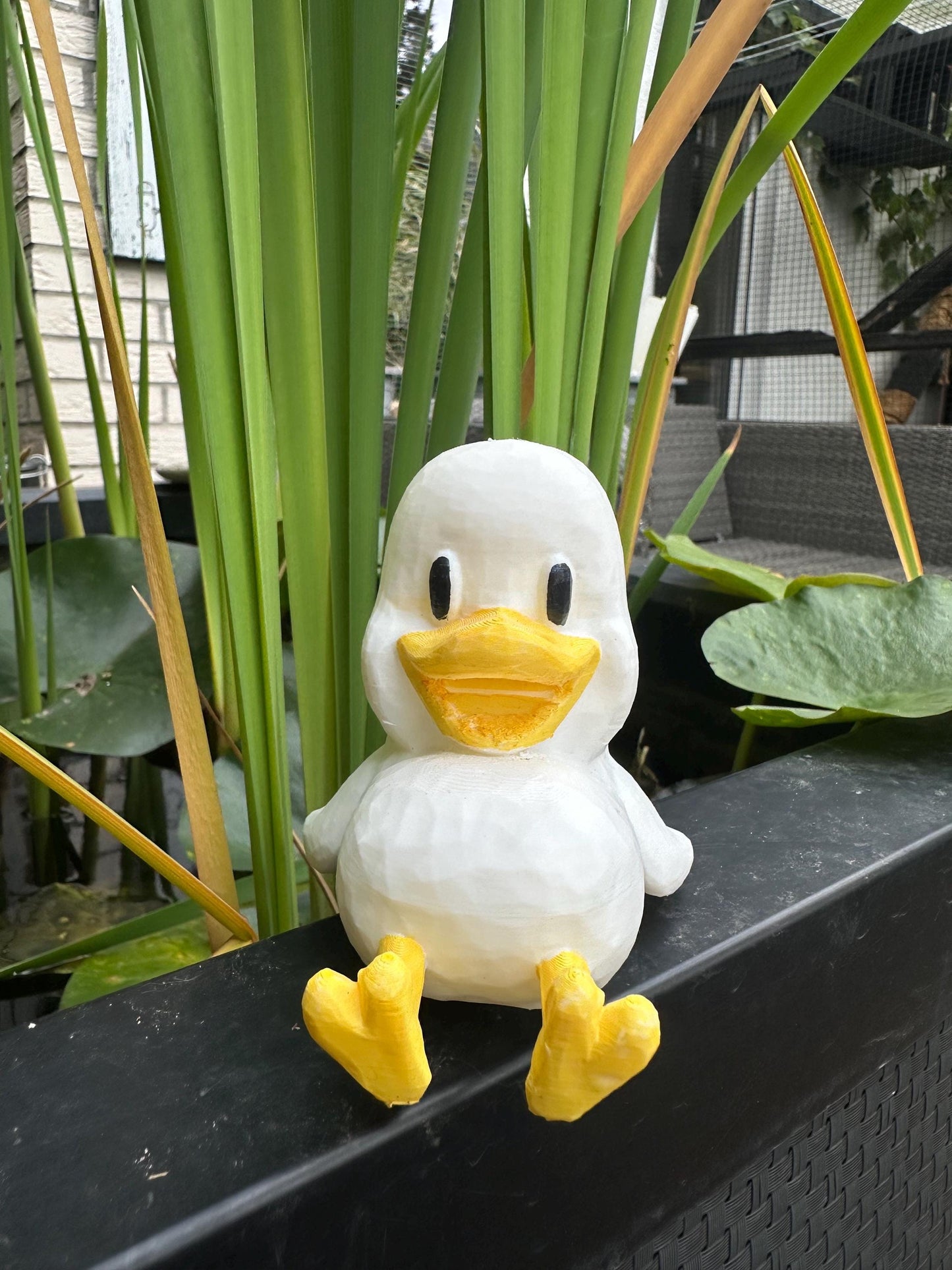 Möwenfigur handbemalt – 3D-gedruckte Figur nach eigenem Design | Maritime Küstendeko & Geschenkidee für Weihnachten und Strandhaus