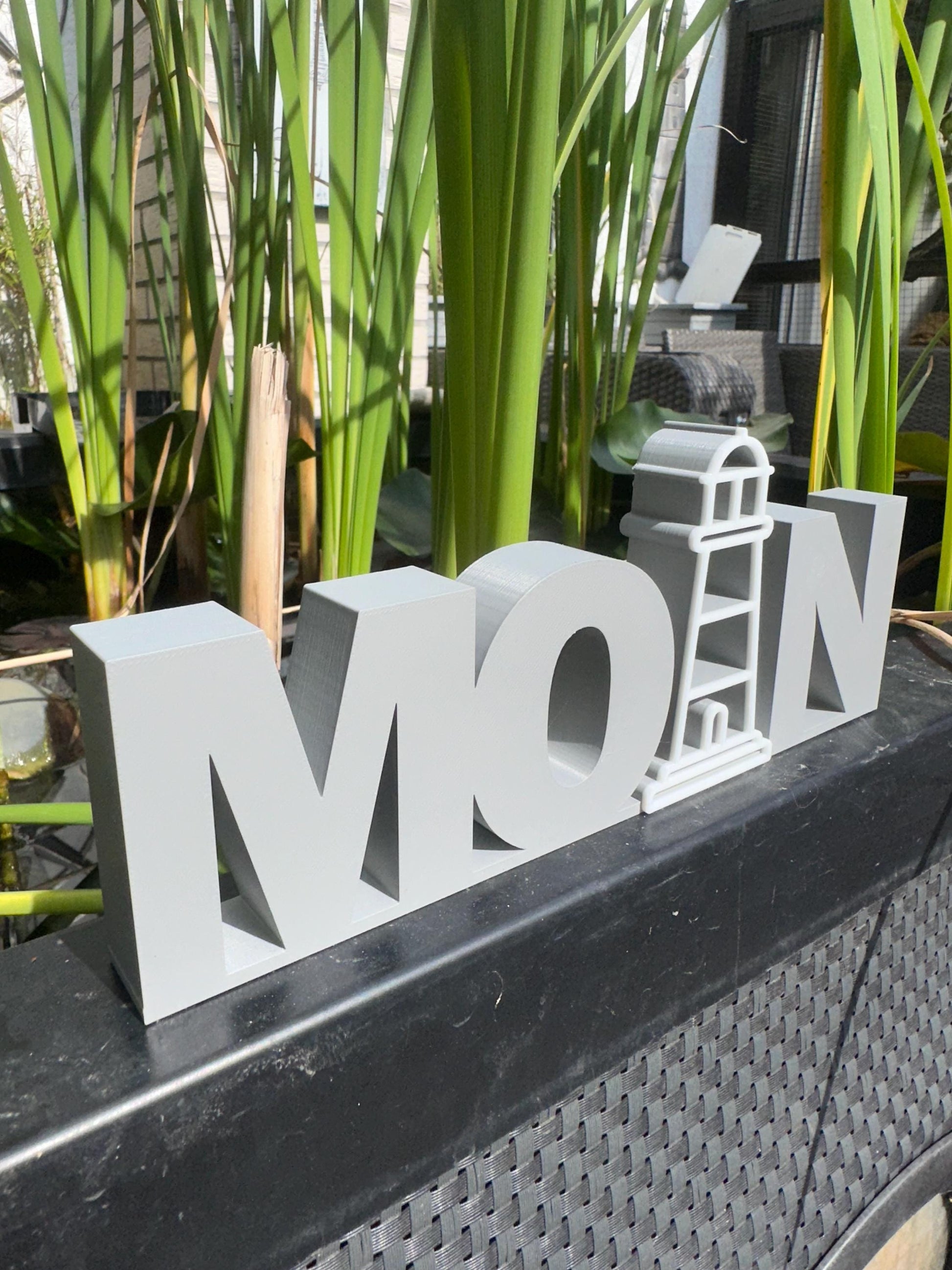 Take More Sea Time – 3D Printed Decor Sign | Coastal Table Decoration, Handmade Gift for Ocean Lovers, Nautical Style