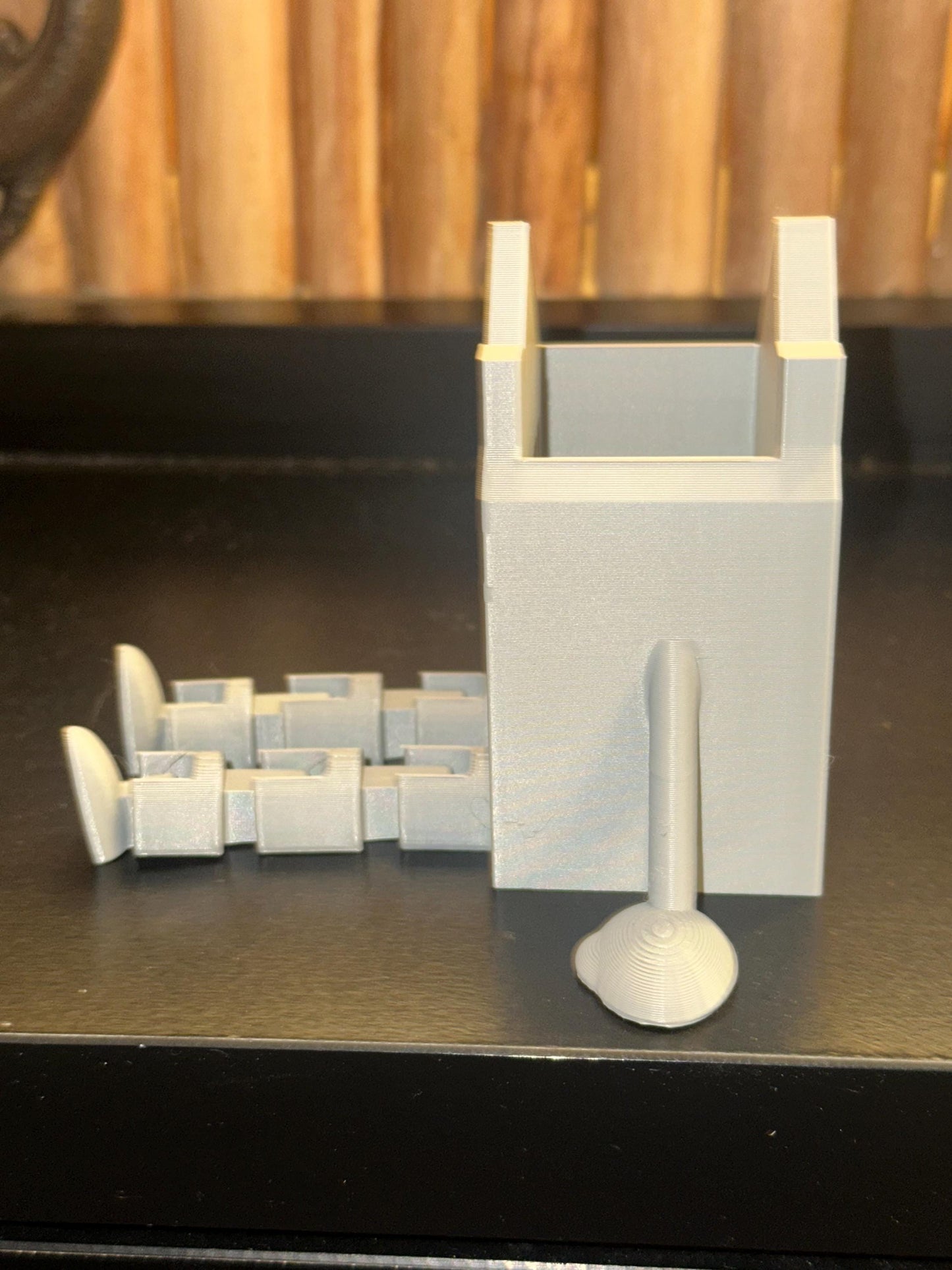 Kantenhocker Haus mit Herz – 3D-Druck Figur | Kleine Fensterbank Deko, Geschenk Einzug, Hochzeit & Liebe